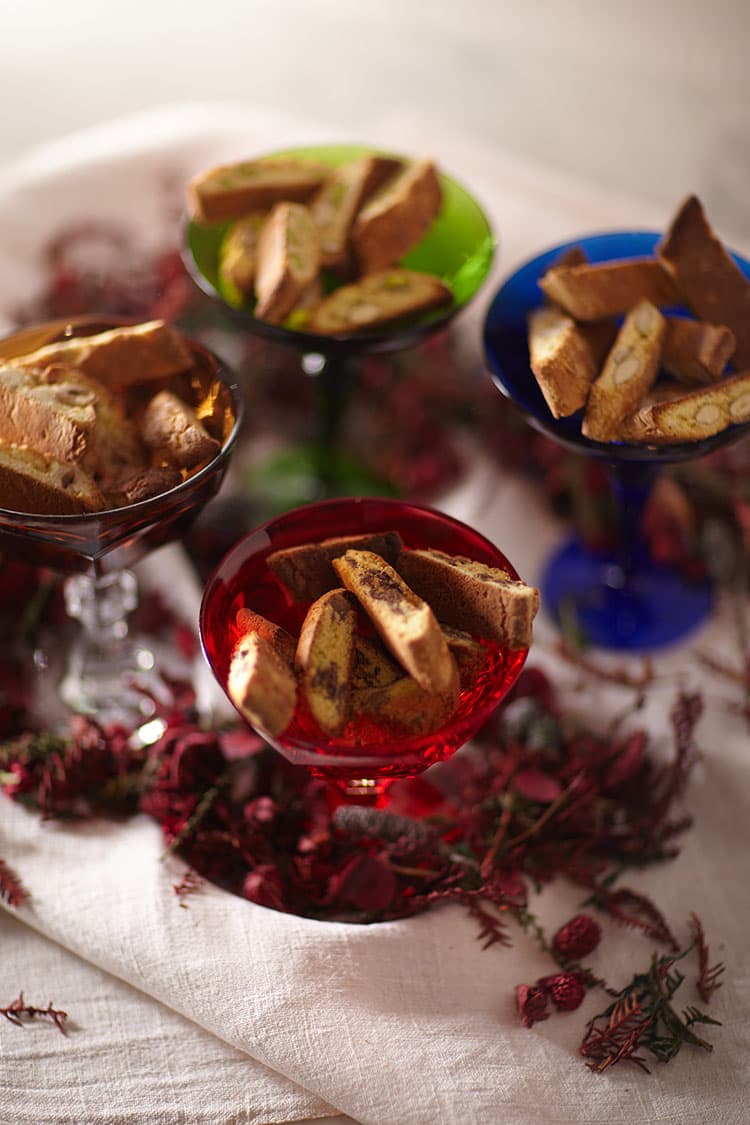 Tutti i gusti dei Biscotti di Prato