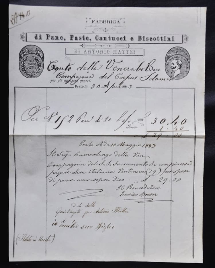 Conto - luglio 1881