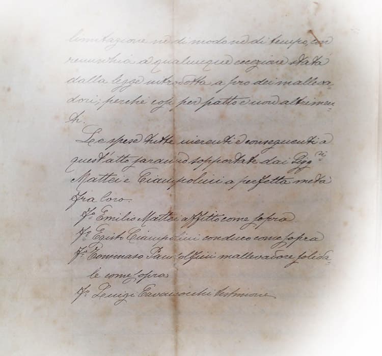 Documento passaggio di propriet&agrave;